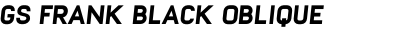 GS Frank Black Oblique